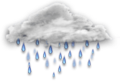 غطاء سحابي كامل مع احتمال أمطار
