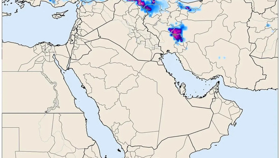 السعودية تستمتع بشمس جافة في 4 يناير 2026 – ارتفاع الحرارة إلى ذروتها بعد الظهر