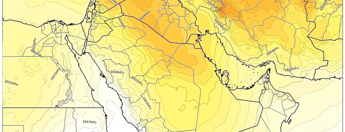 السعودية تستقبل الدفء تحت سماء مشمسة في 5 يناير 2026 – السحب تزحف منتصف النهار