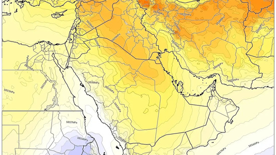 السعودية تستقبل الدفء تحت سماء مشمسة في 5 يناير 2026 – السحب تزحف منتصف النهار