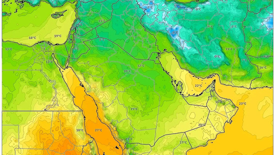 أجواء دافئة وجافة مع سماء صافية في 11 يناير 2026 – استقرار جوي يهيمن على الأجواء