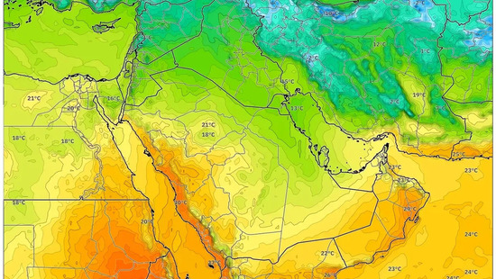 أجواء جافة ومشمسة مع درجات حرارة دافئة في 17 يناير 2026 – طقس مستقر يسيطر