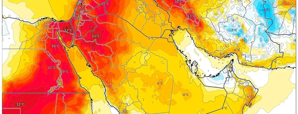 رياح نشطة قد تثير الغبار وتحد من مدى الرؤية السبت.. وسماء صافية تجلب أجواءً معتدلة إلى دافئة طوال الأسبوع — الأسبوع القادم: 16–22 فبراير 2026