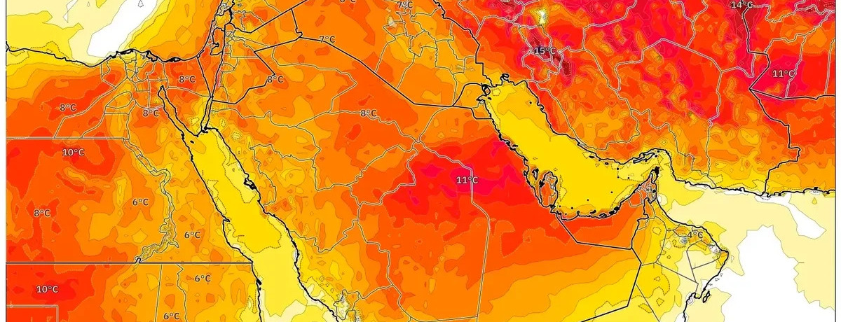 تصاعد الحرارة بعد الظهر يهدد بإجهاد الأنشطة الخارجية؛ دفء أعلى من المعدل وسماء صافية يسيطران — توقعات عطلة نهاية الأسبوع 13–15 فبراير 2026