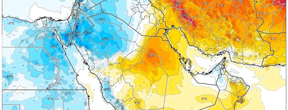 رياح نشطة بعد الظهر قد تثير غبارًا خفيفًا في الوسط مع أجواء دافئة وجافة ترفع الحرارة إلى 30–32°C في الرياض — توقعات عطلة نهاية الأسبوع: 27 فبراير – 1 مارس 2026